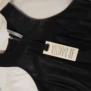 Bb Dakota Faux Leather Dress